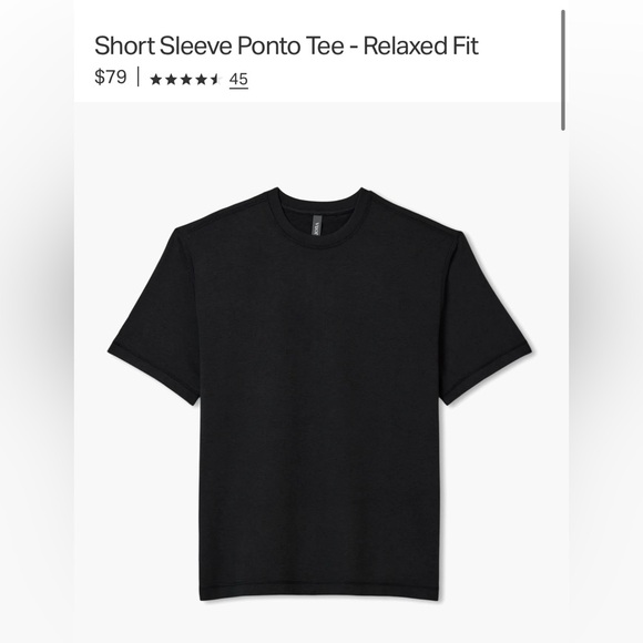2ND RESTOCK Vuori Men’s “Ponto” Performance Tee (L) *RELAXED FIT* - Picture 4 of 9